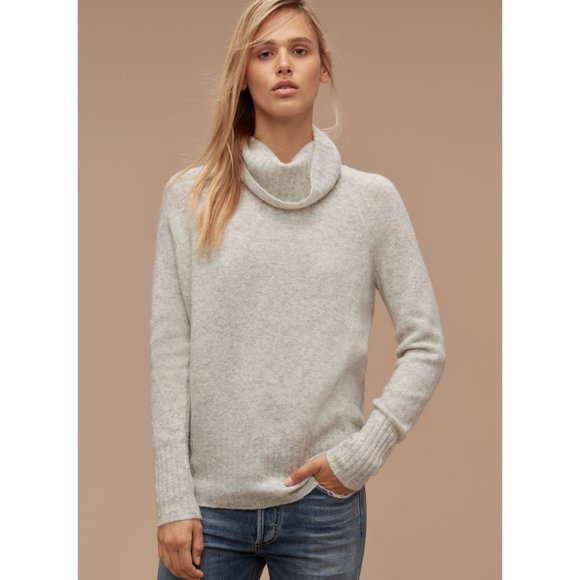 white turtleneck aritzia
